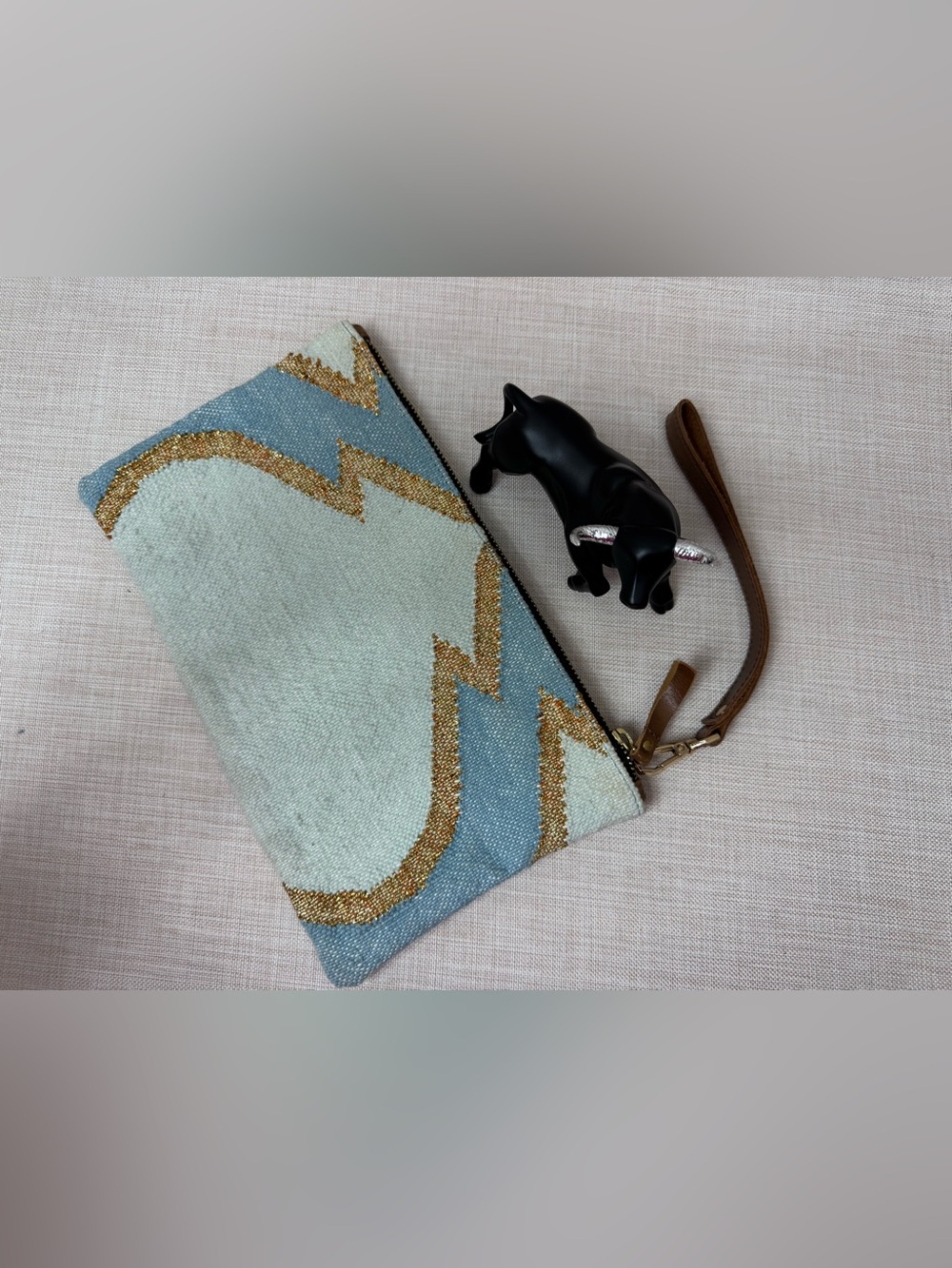 Sapana Dreams Dhurrie Clutch